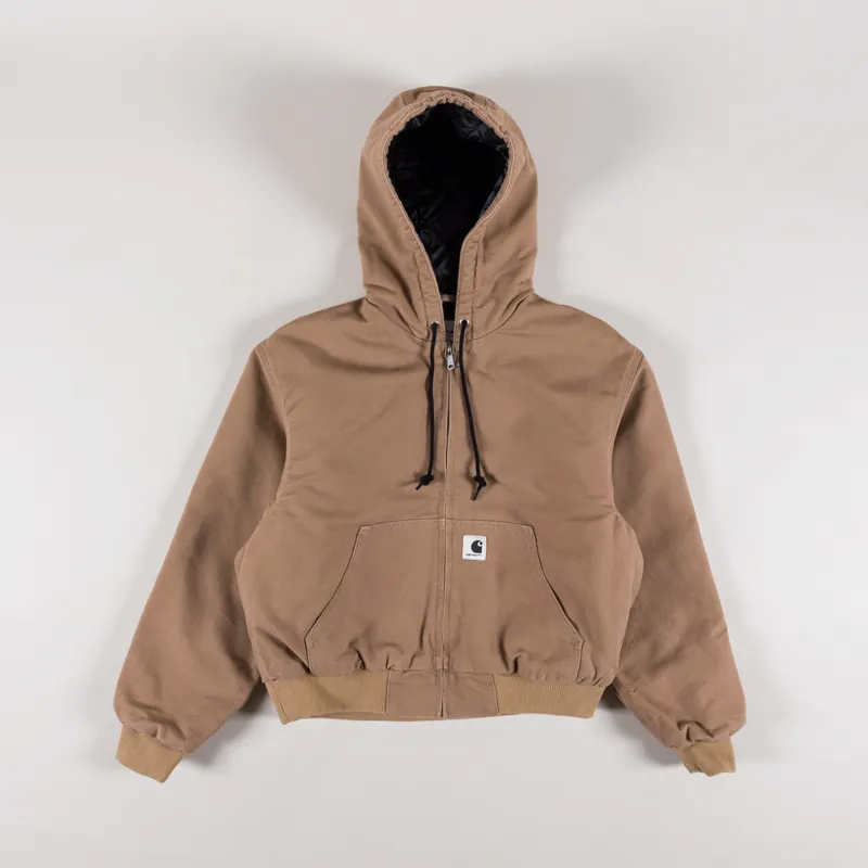 Carhartt WIP Womens OG Active Jacket Peanut Rinsed-4