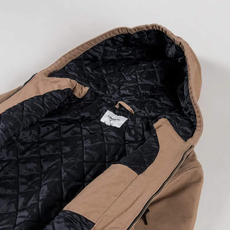 Carhartt WIP Womens OG Active Jacket Peanut Rinsed-8
