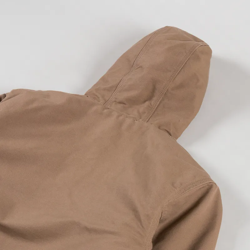 Carhartt WIP Womens OG Active Jacket Peanut Rinsed-9