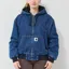 Carhartt WIP Womens OG Active Jacket Blue Stone Washed