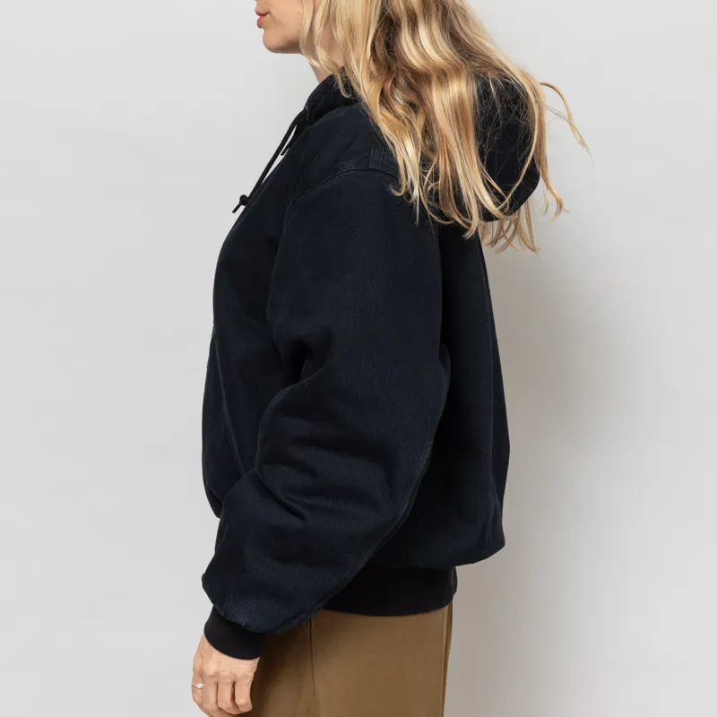 Carhartt WIP Womens OG Active Jacket Blue Midnight Wash-3