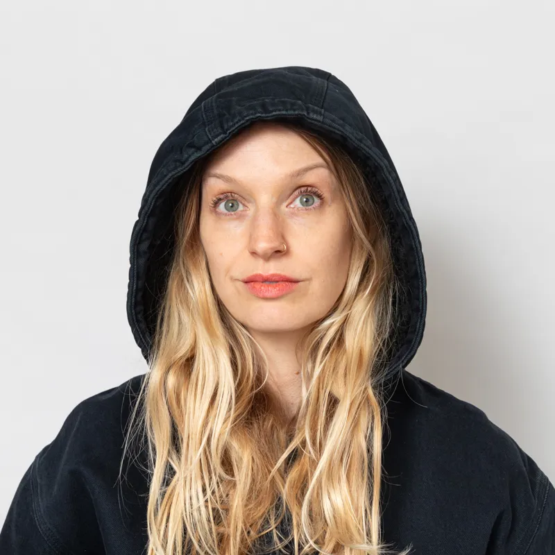 Carhartt WIP Womens OG Active Jacket Blue Midnight Wash-7