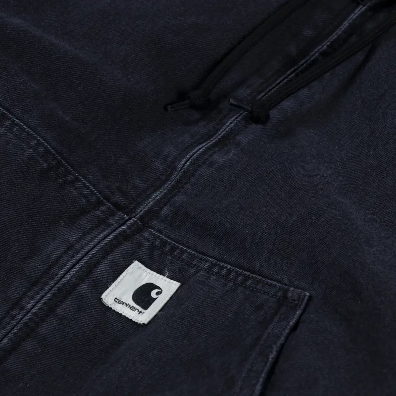 Carhartt WIP Womens OG Active Jacket Black Stone Washed-6