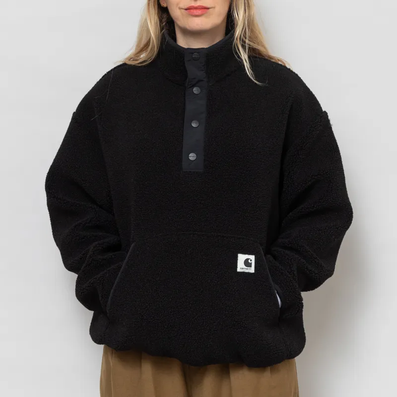 Carhartt WIP Womens Elliot High Neck Liner Black-1