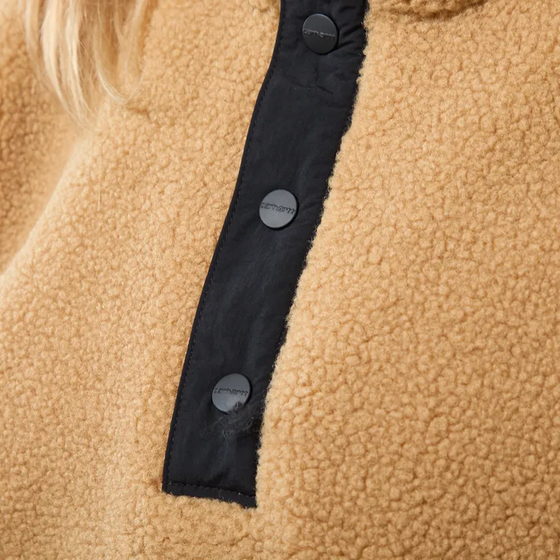 Carhartt WIP Womens Elliot High Neck Liner WIP Dusty H Black-4