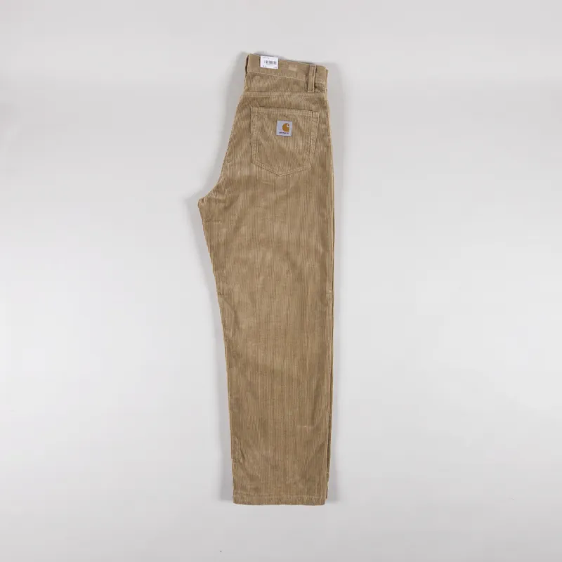 Carhartt WIP Landon Cord Pant Leather Rinsed-2