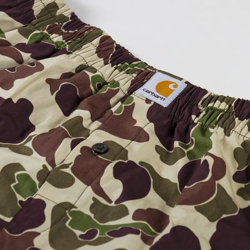 Carhartt WIP Cotton Boxer Camo Duck Green-4