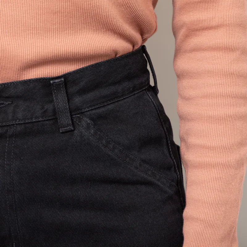 Carhartt WIP Womens Jens Pants Black Stone Washed-11