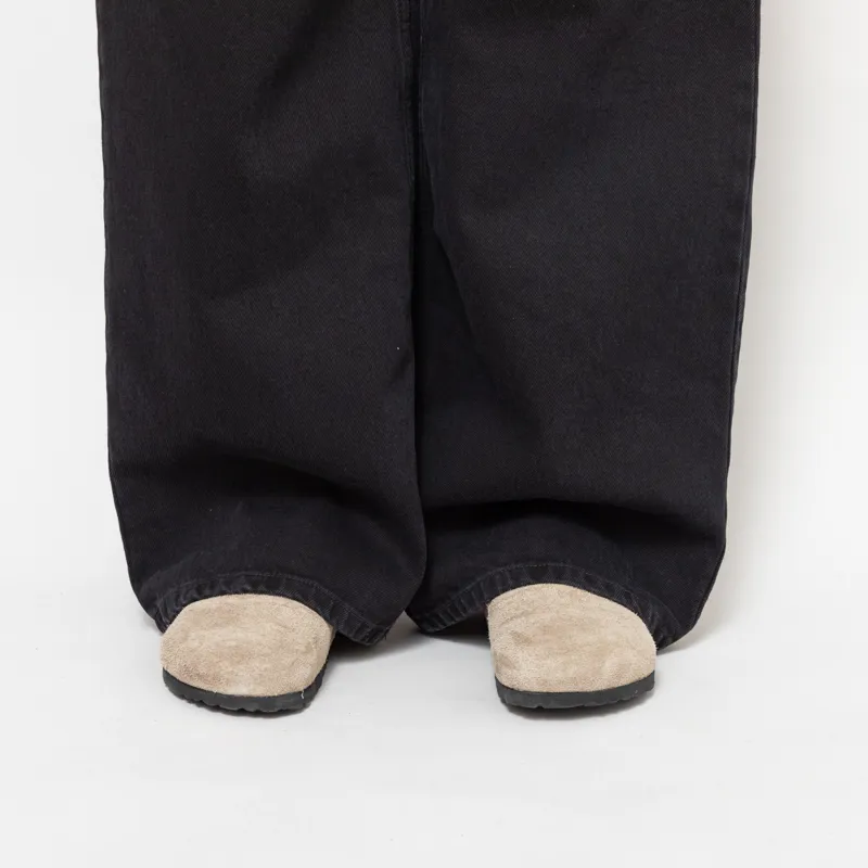 Carhartt WIP Womens Jens Pants Black Stone Washed-6