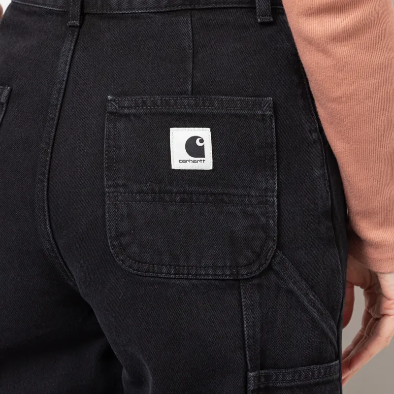 Carhartt WIP Womens Jens Pants Black Stone Washed-8
