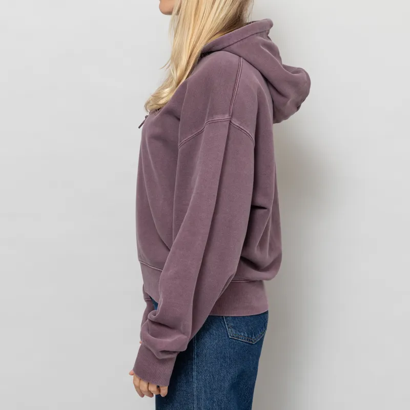 Carhartt WIP Womens Hooded Nelson Sweat Phlox-2