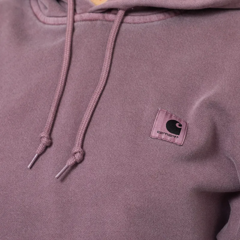Carhartt WIP Womens Hooded Nelson Sweat Phlox-7