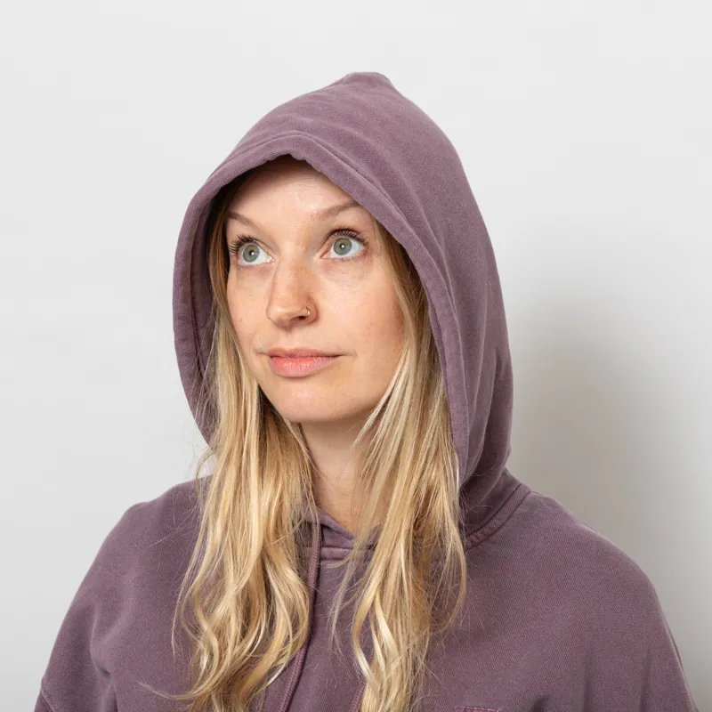 Carhartt WIP Womens Hooded Nelson Sweat Phlox-5