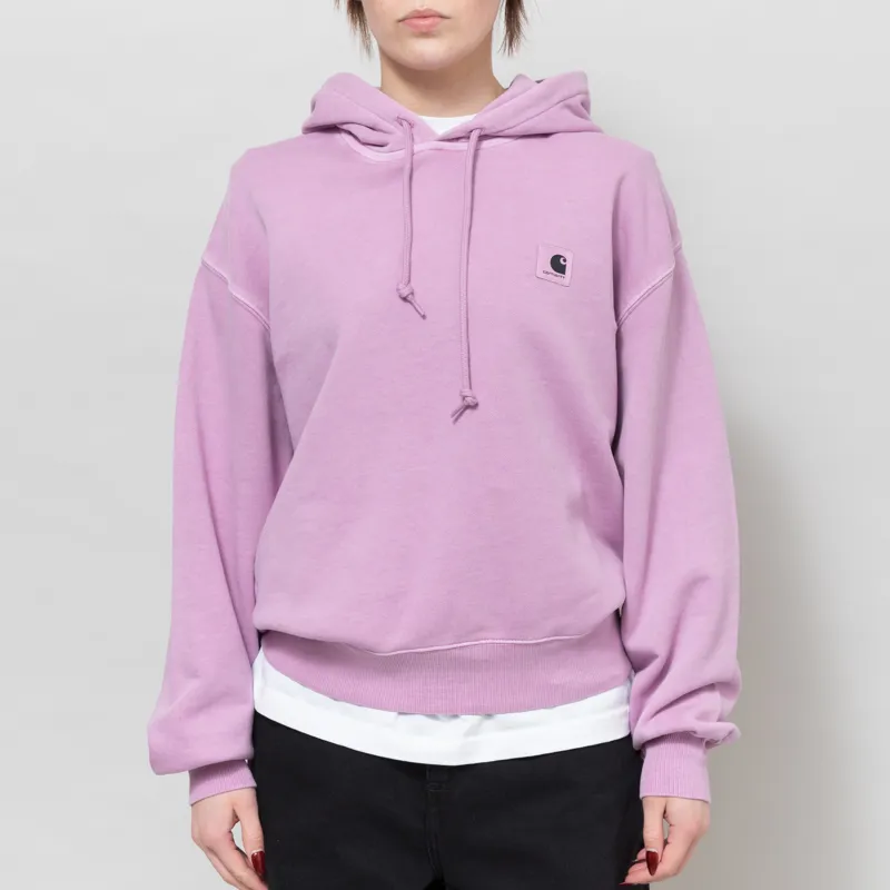 Carhartt WIP Womens Hooded Nelson Sweat Gentle Purple