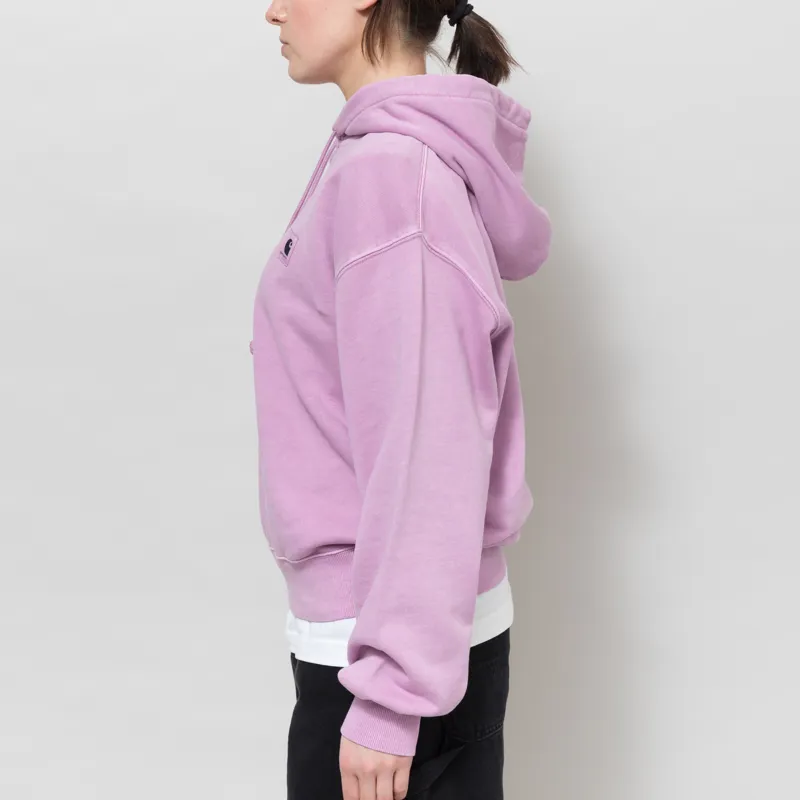 Carhartt WIP Womens Hooded Nelson Sweat Gentle Purple-2