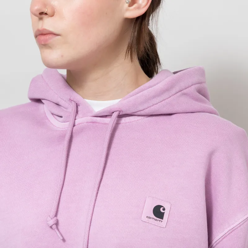 Carhartt WIP Womens Hooded Nelson Sweat Gentle Purple-5