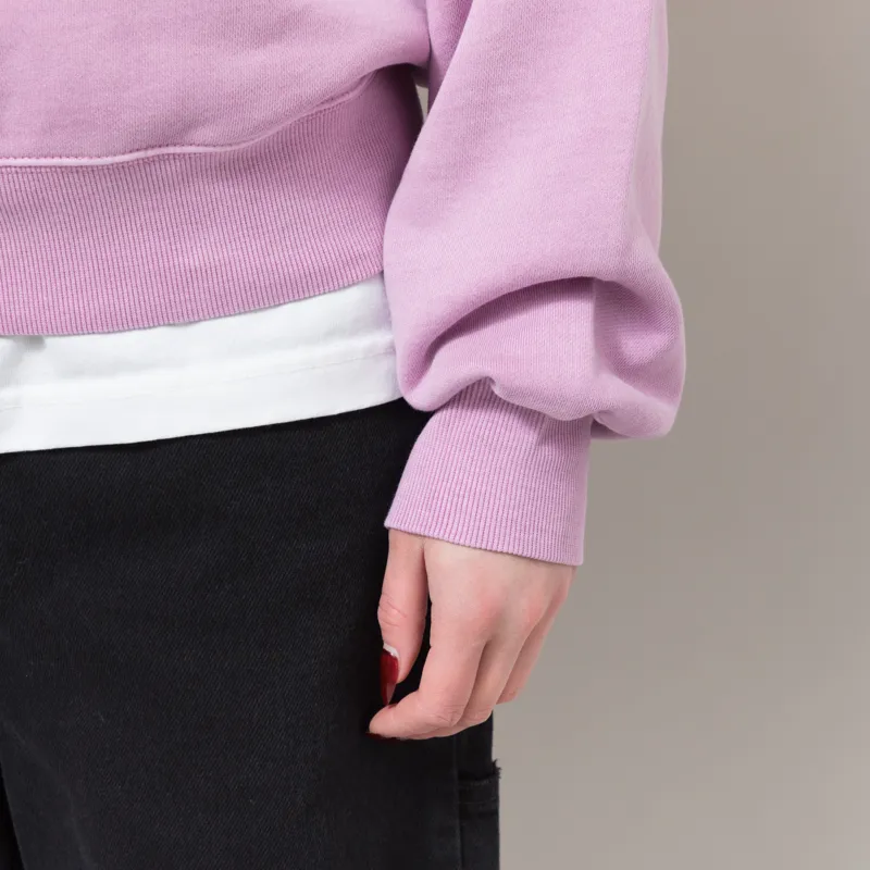 Carhartt WIP Womens Hooded Nelson Sweat Gentle Purple-8