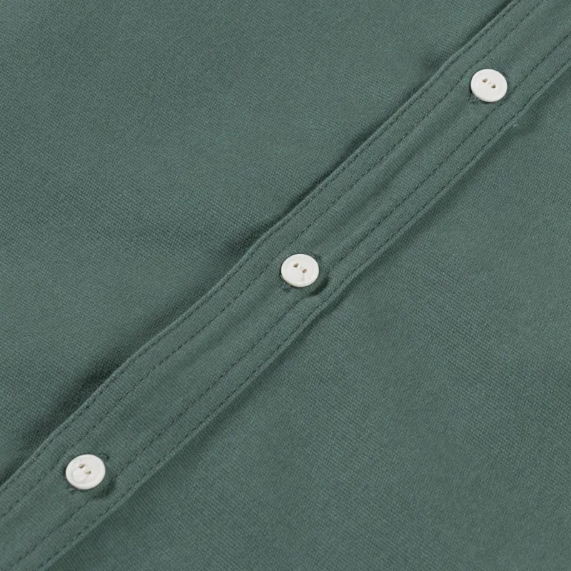 Carhartt WIP Long Sleeve Clink Shirt Duck Green-5