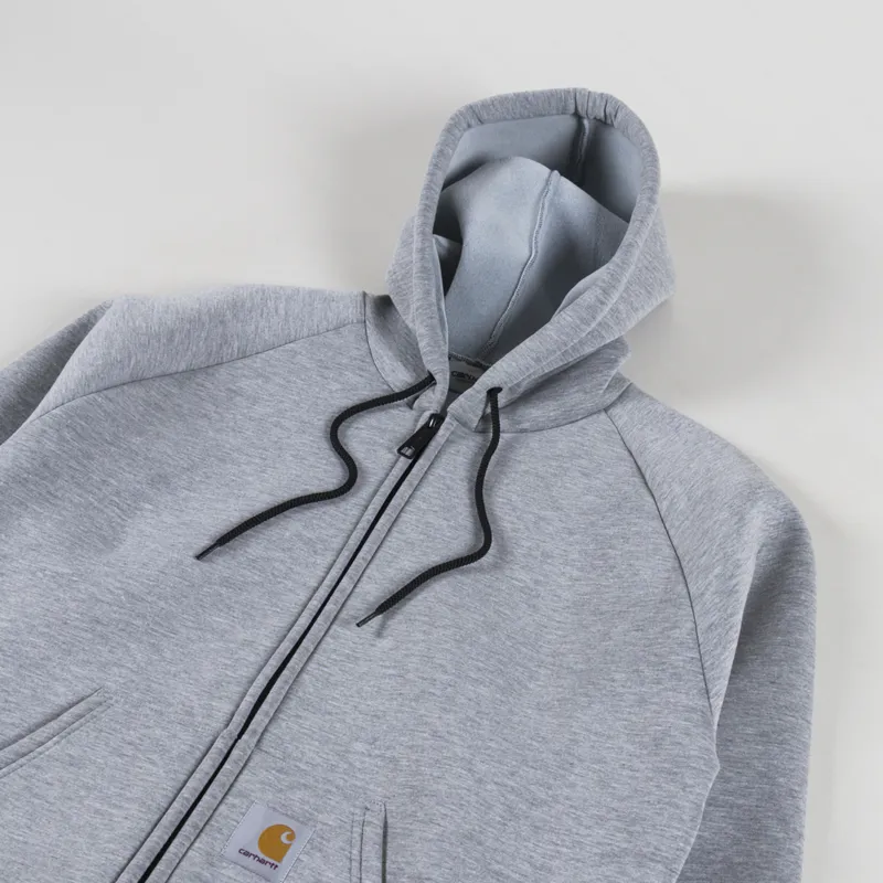 Carhartt WIP Car-Lux Hooded Jacket Grey Heather -2