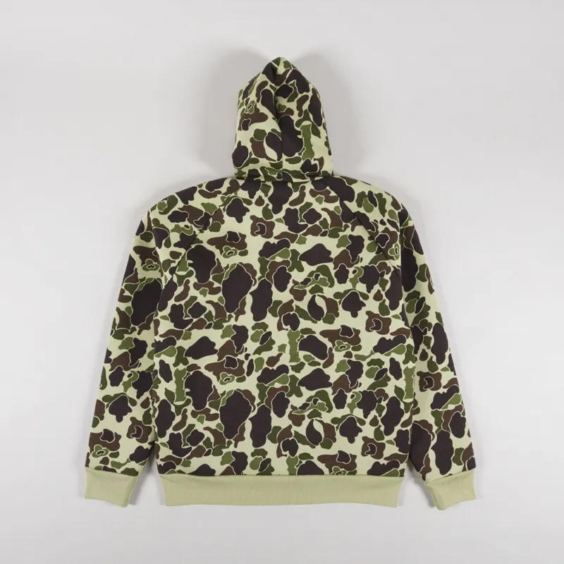 Carhartt WIP Car-Lux Hooded Jacket Camo Duck Green Turmeric-2