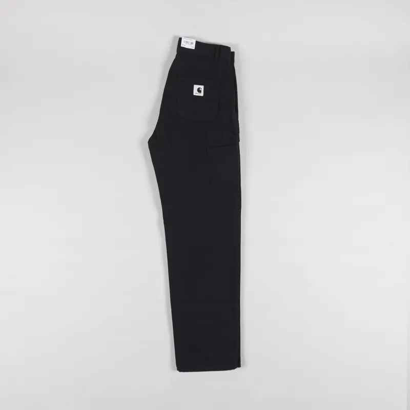 Carhartt WIP Womens Pierce Pant Straight Black Rinsed-2