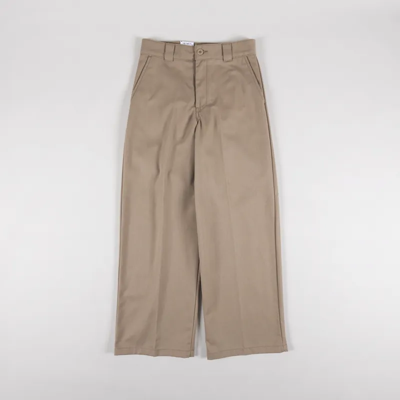 Carhartt WIP Womens Craft Pant Leather Rigid Arlington Twill-1