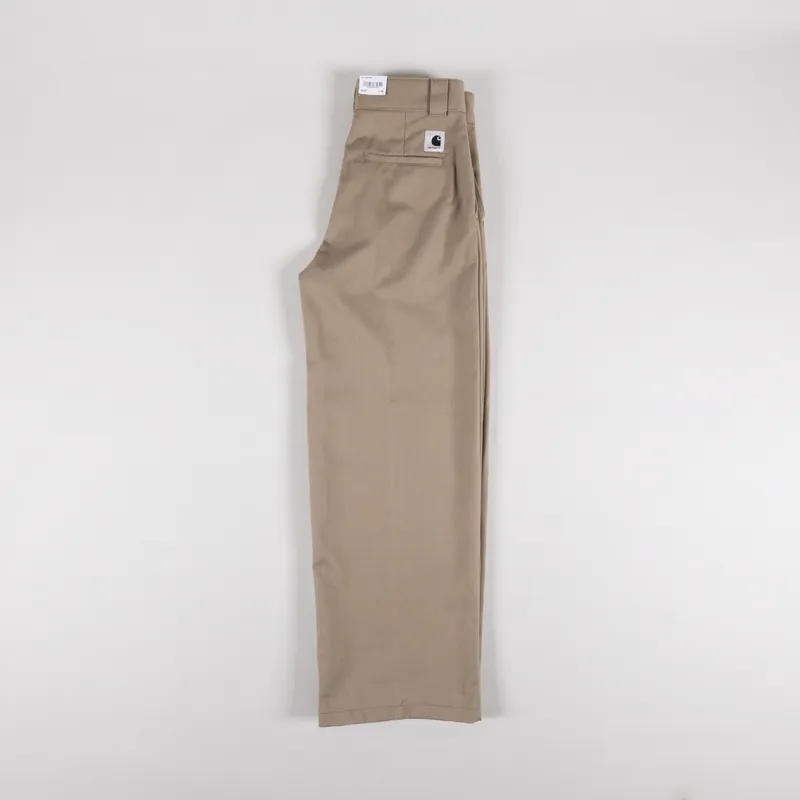 Carhartt WIP Womens Craft Pant Leather Rigid Arlington Twill-2