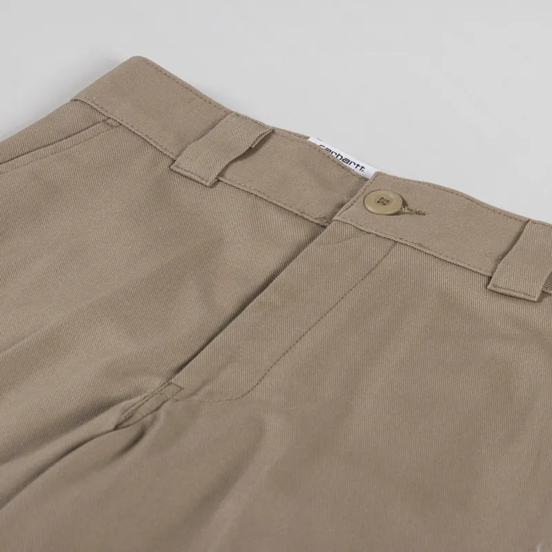 Carhartt WIP Womens Craft Pant Leather Rigid Arlington Twill-8