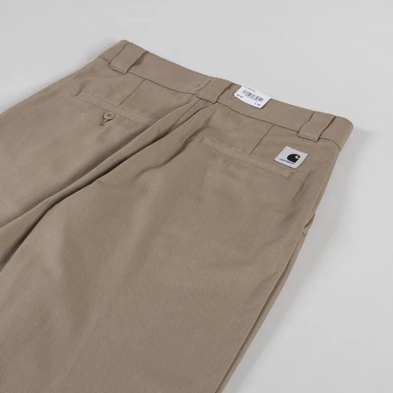 Carhartt WIP Womens Craft Pant Leather Rigid Arlington Twill-3