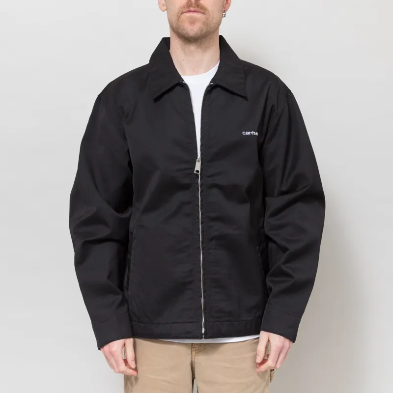 Carhartt WIP Module Script Jacket Black White
