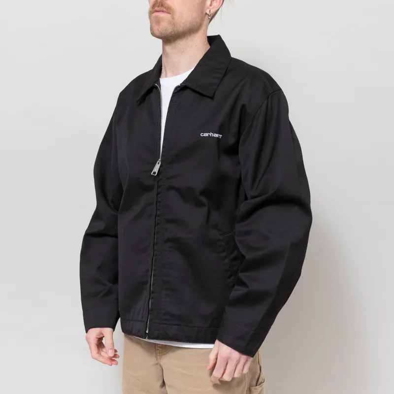 Carhartt WIP Module Script Jacket Black White-1