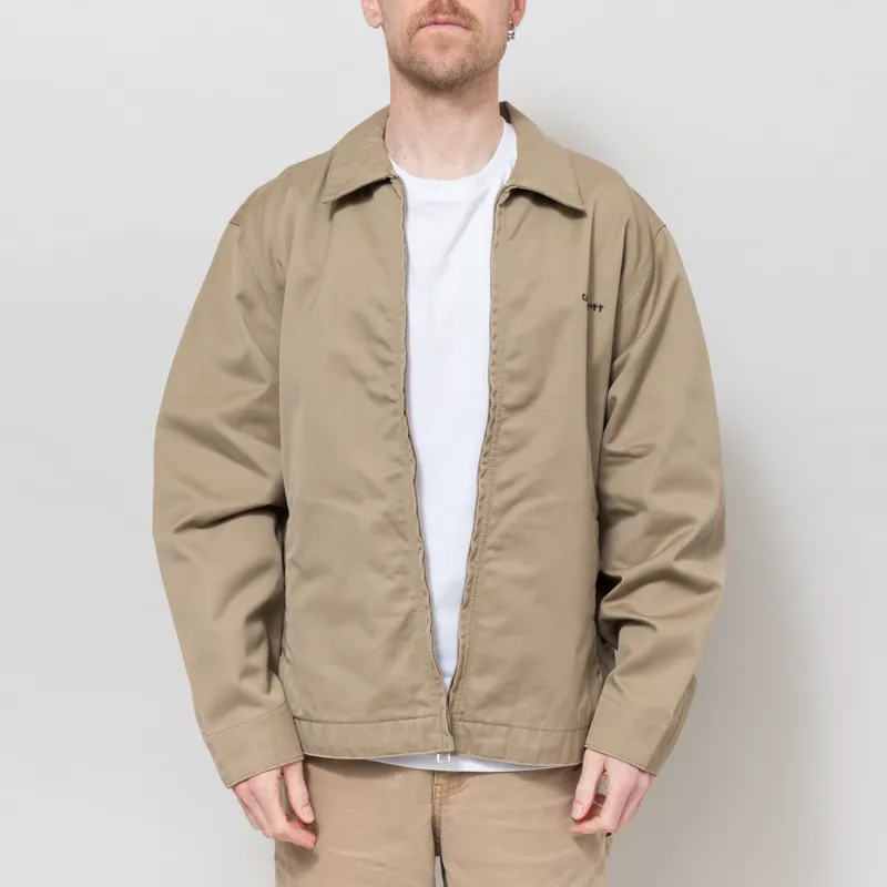 Carhartt WIP Module Script Jacket Leather Black