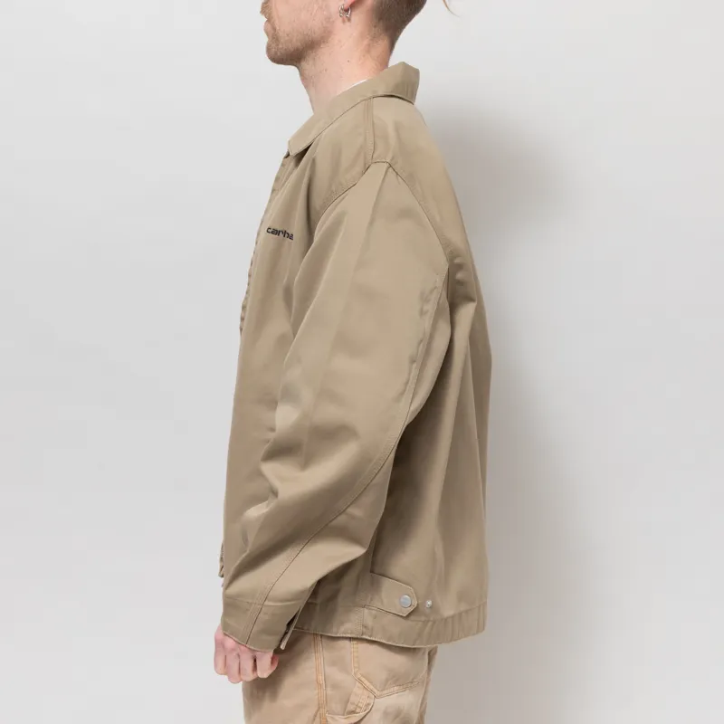 Carhartt WIP Module Script Jacket Leather Black-2