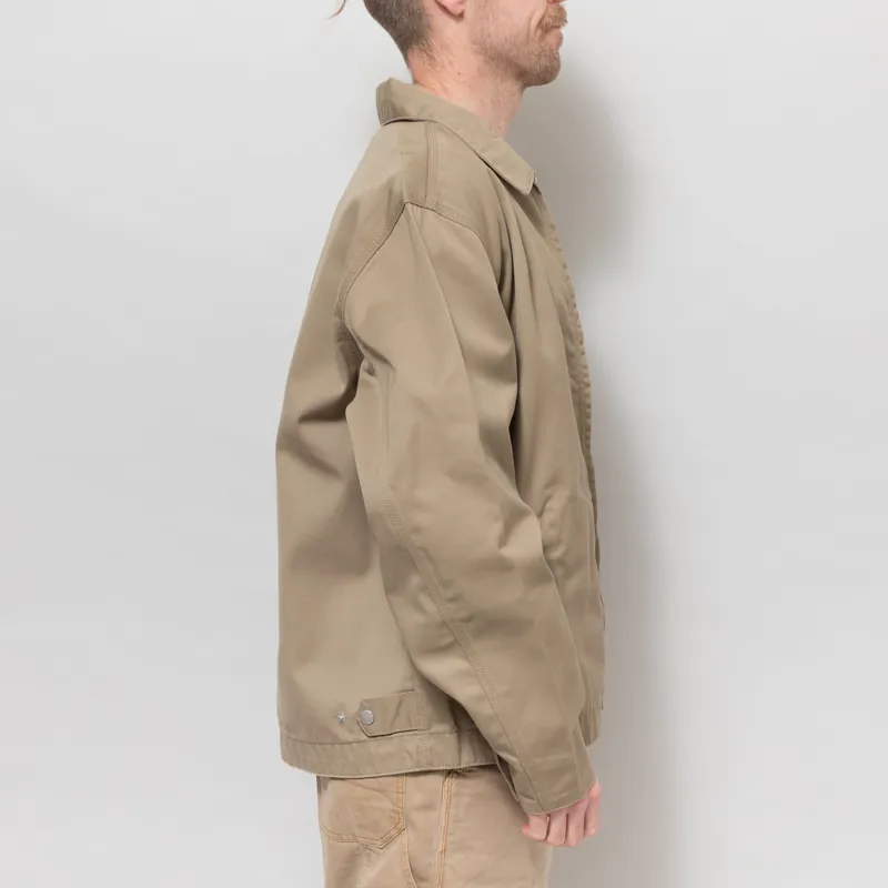 Carhartt WIP Module Script Jacket Leather Black-4