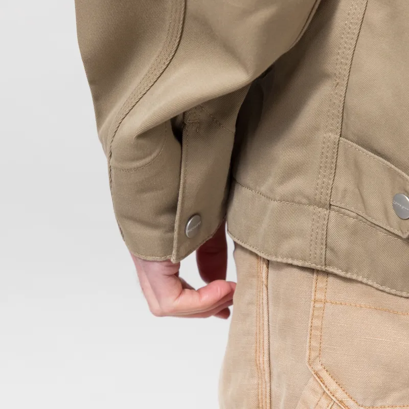 Carhartt WIP Module Script Jacket Leather Black-9