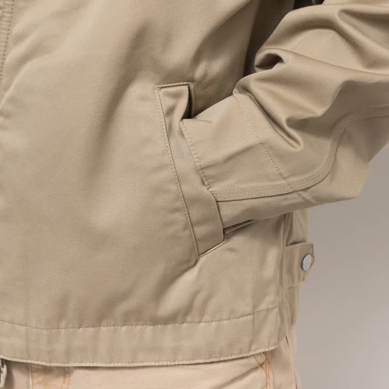 Carhartt WIP Module Script Jacket Leather Black-8