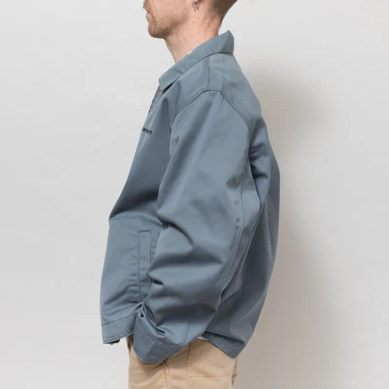 Carhartt WIP Module Script Jacket Cozy Blue Black-2