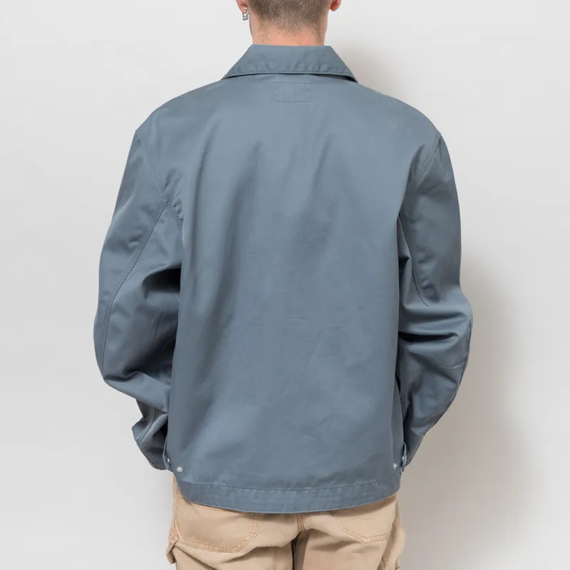 Carhartt WIP Module Script Jacket Cozy Blue Black-3