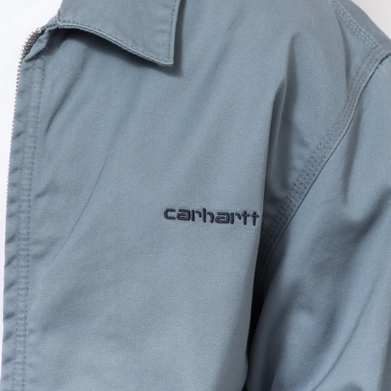 Carhartt WIP Module Script Jacket Cozy Blue Black-6