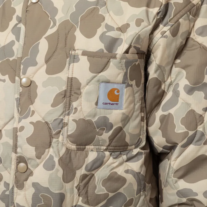 Carhartt WIP Skyton Liner Camo Duck Desert-7