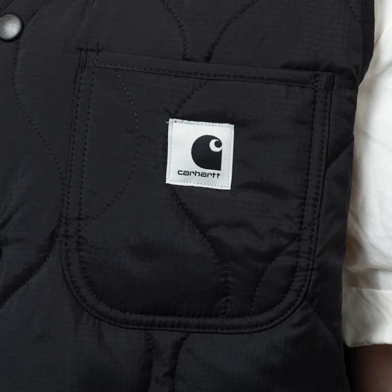 Carhartt WIP Womens Skyler Vest Black-7