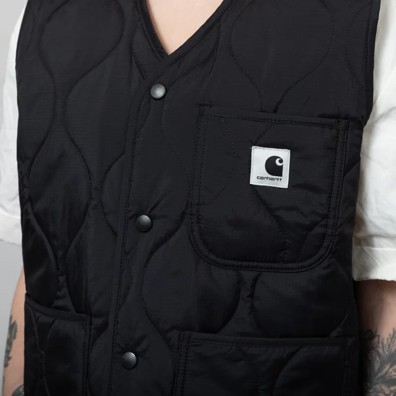 Carhartt WIP Womens Skyler Vest Black-6