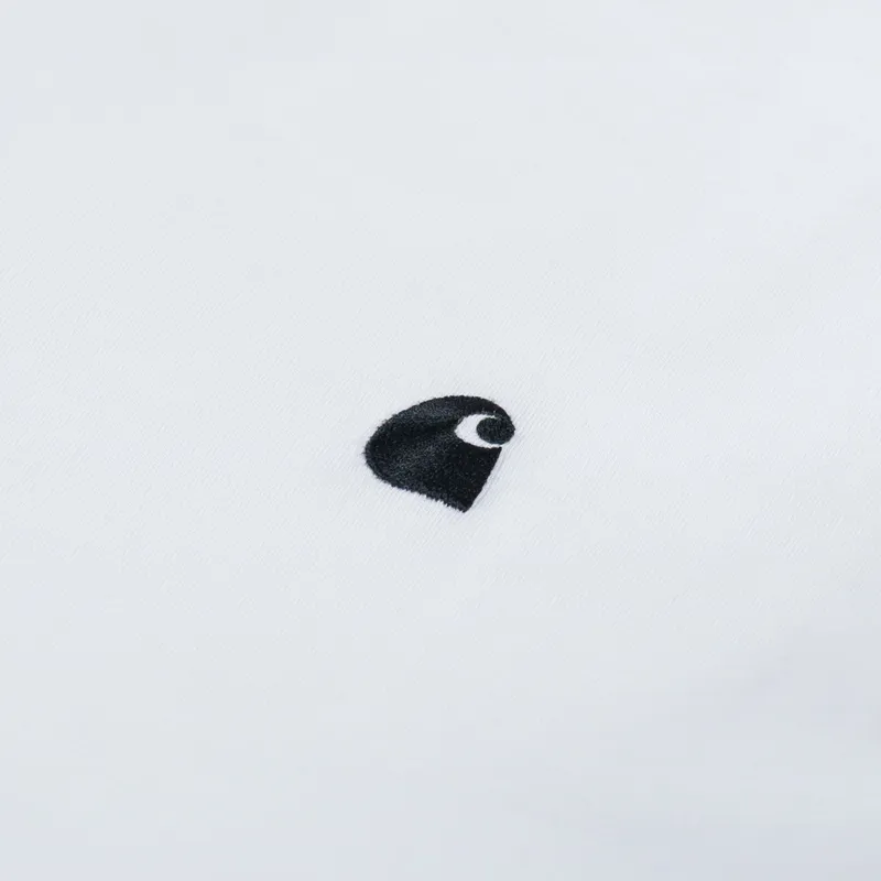 Carhartt WIP Madison T Shirt White Black-2