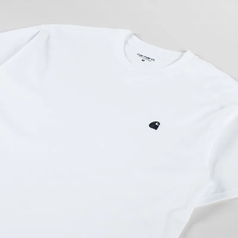 Carhartt WIP Madison T Shirt White Black-1