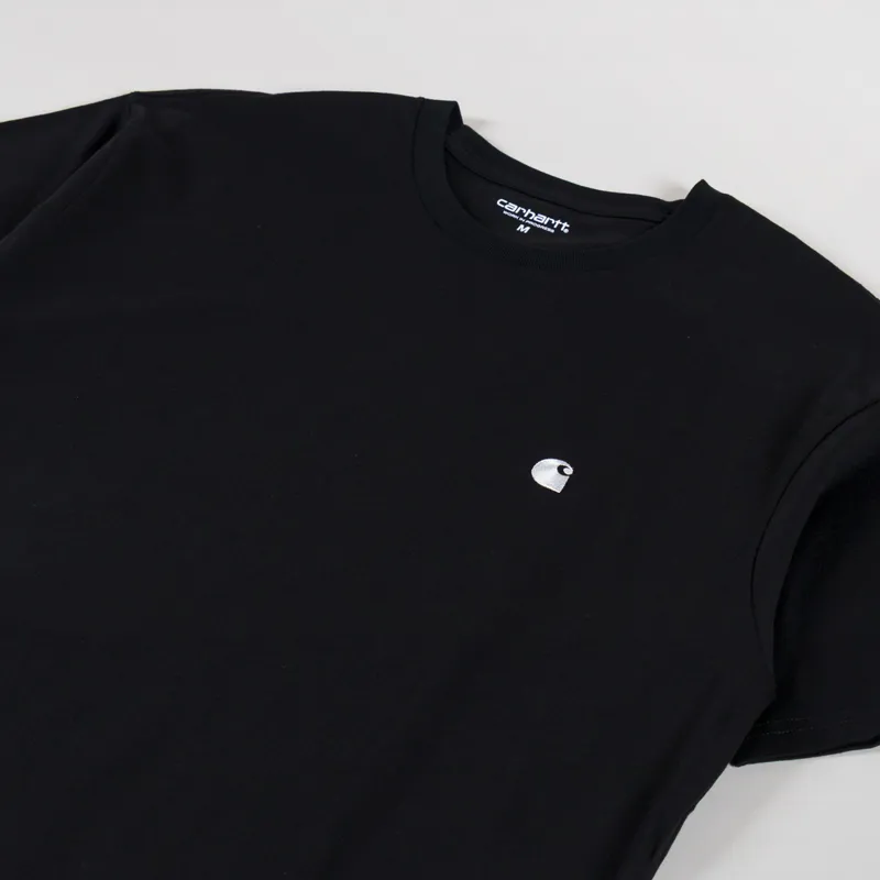 Carhartt WIP Madison T Shirt Black White-1