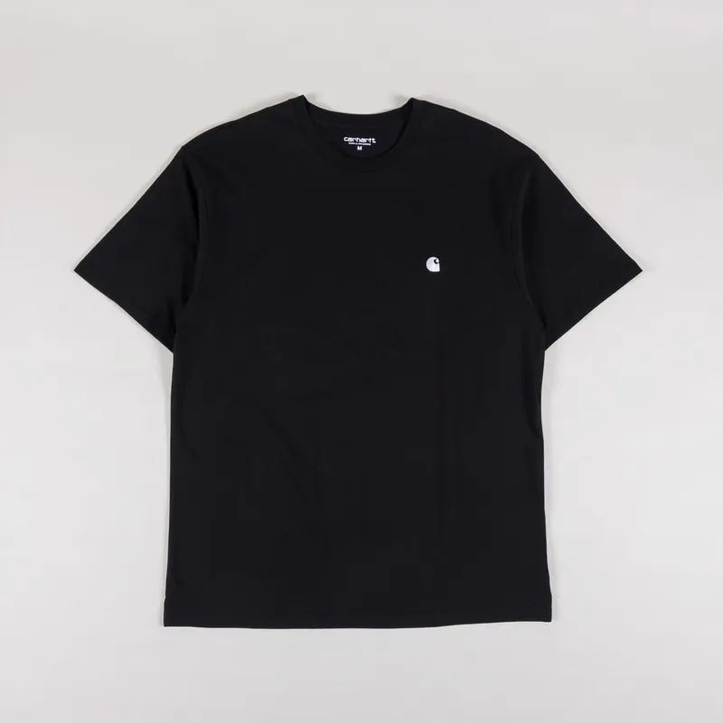 Carhartt WIP Madison T Shirt Black White