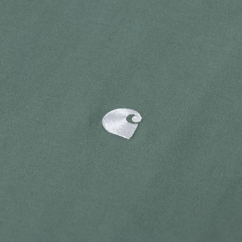 Carhartt WIP Madison T Shirt Park White-2