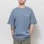 Carhartt WIP Madison T Shirt Shady Blue White