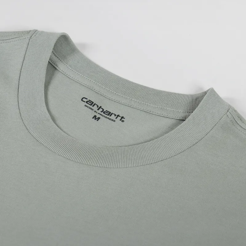 Carhartt WIP Madison T Shirt Shady Green White-2