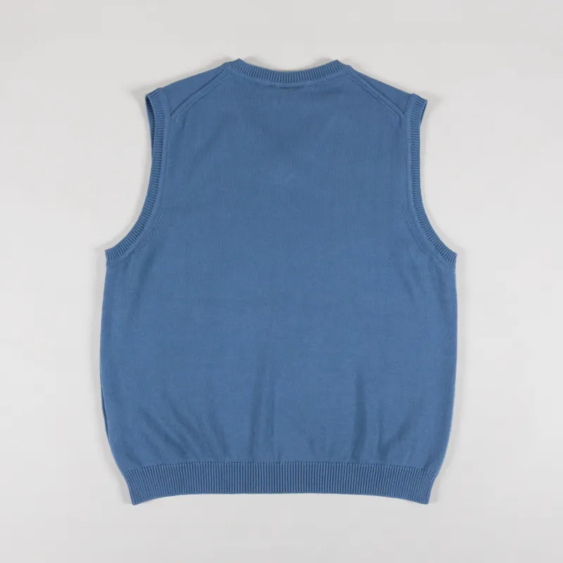 Carhartt WIP Madison Vest Sweater Icy Water White-1